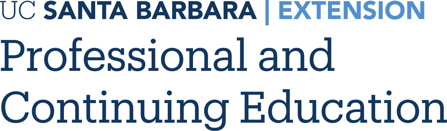 ucsb professional and continuing educational logo